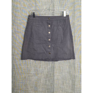 Women's Charlotte Russe Gray‎ Mini Skirt Size M